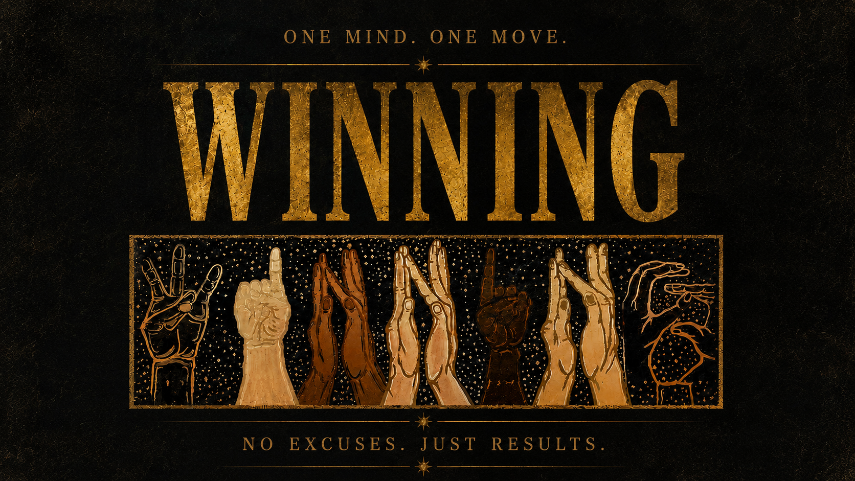 Winning — One Mind. One Move. No Excuses. Just Results.